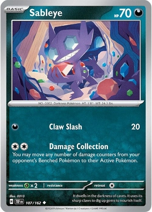 Sableye (107/162) [TEF]