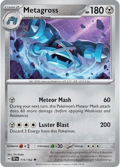 Metagross 115 162 (115/162) [TEF]