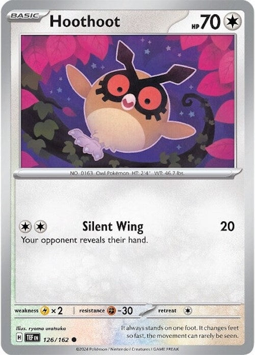 Hoothoot (126/162) [TEF]