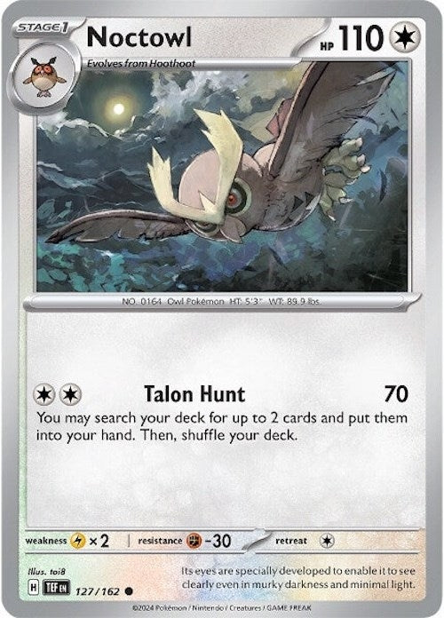 Noctowl (127/162) [TEF]