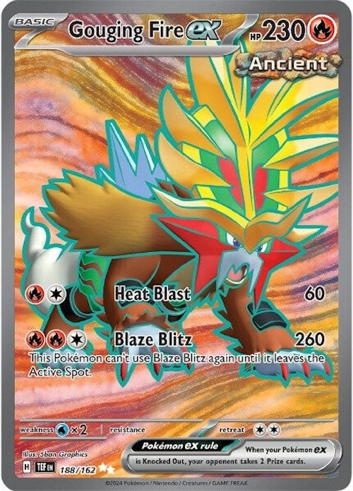 Gouging Fire ex (188/162) (SV05: Temporal Forces)