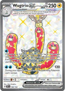 Wugtrio ex 190 162 (190/162) [TEF]