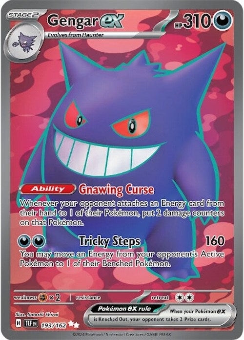 Gengar ex 193 162 (193/162) [TEF]
