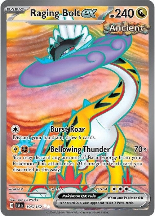 Raging Bolt ex 196 162 (196/162) [TEF]