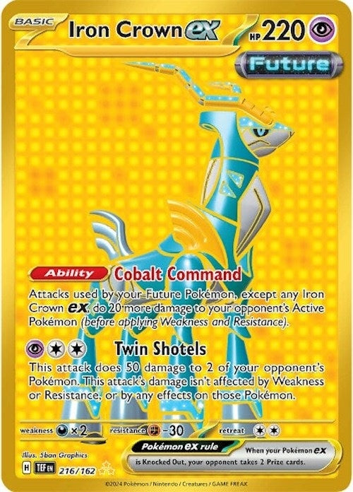 Iron Crown ex 216 162 (216/162) [TEF]