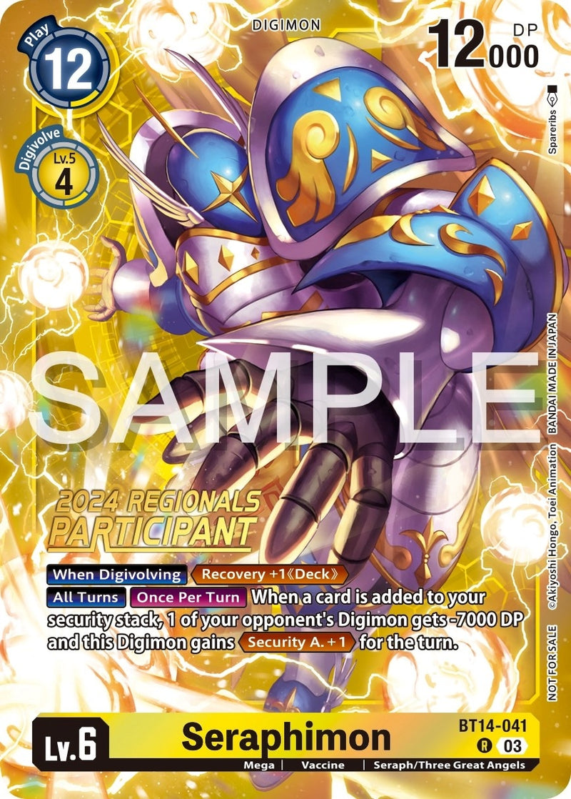 Image for Seraphimon (2024 Regionals Participant) [Blast Ace]