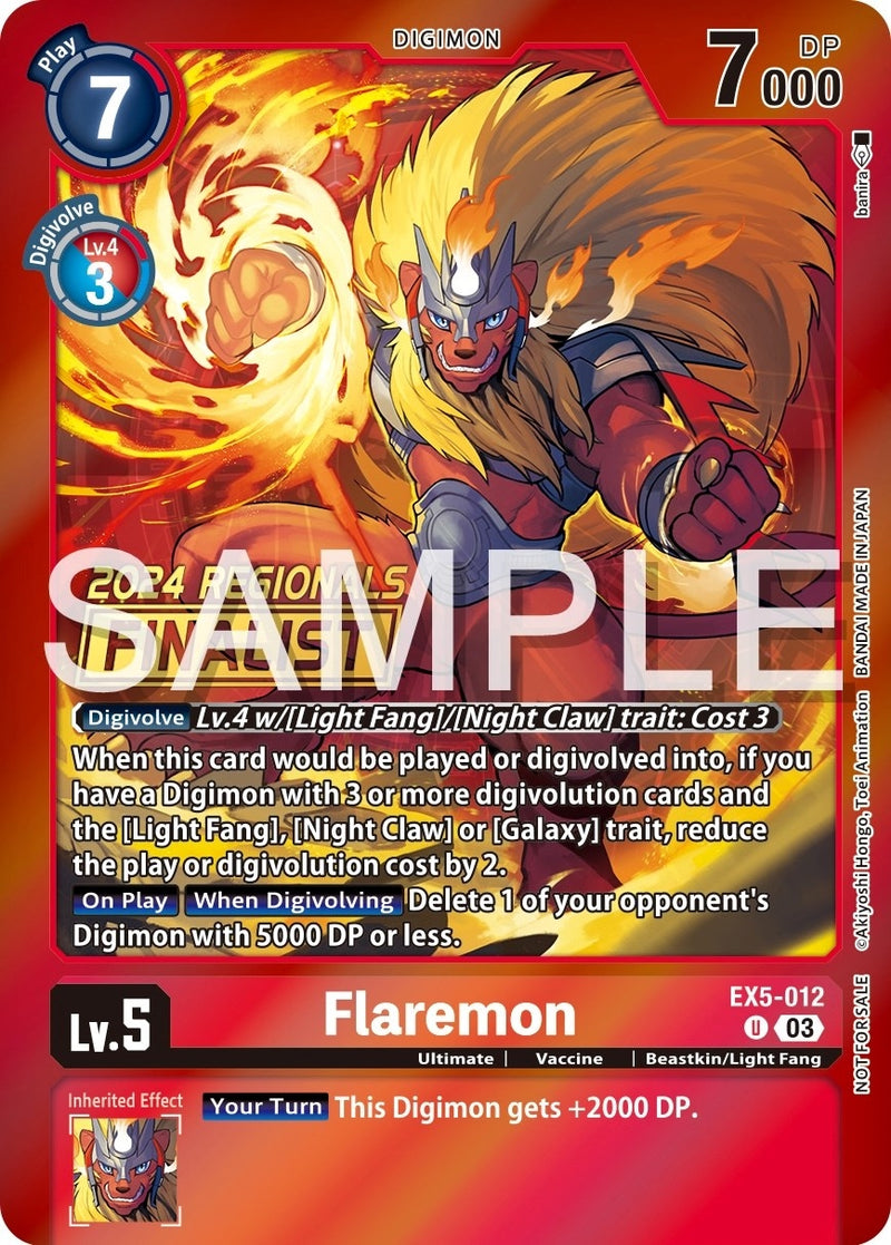 Image for Flaremon (2024 Regionals Finalist) [Animal Colosseum]
