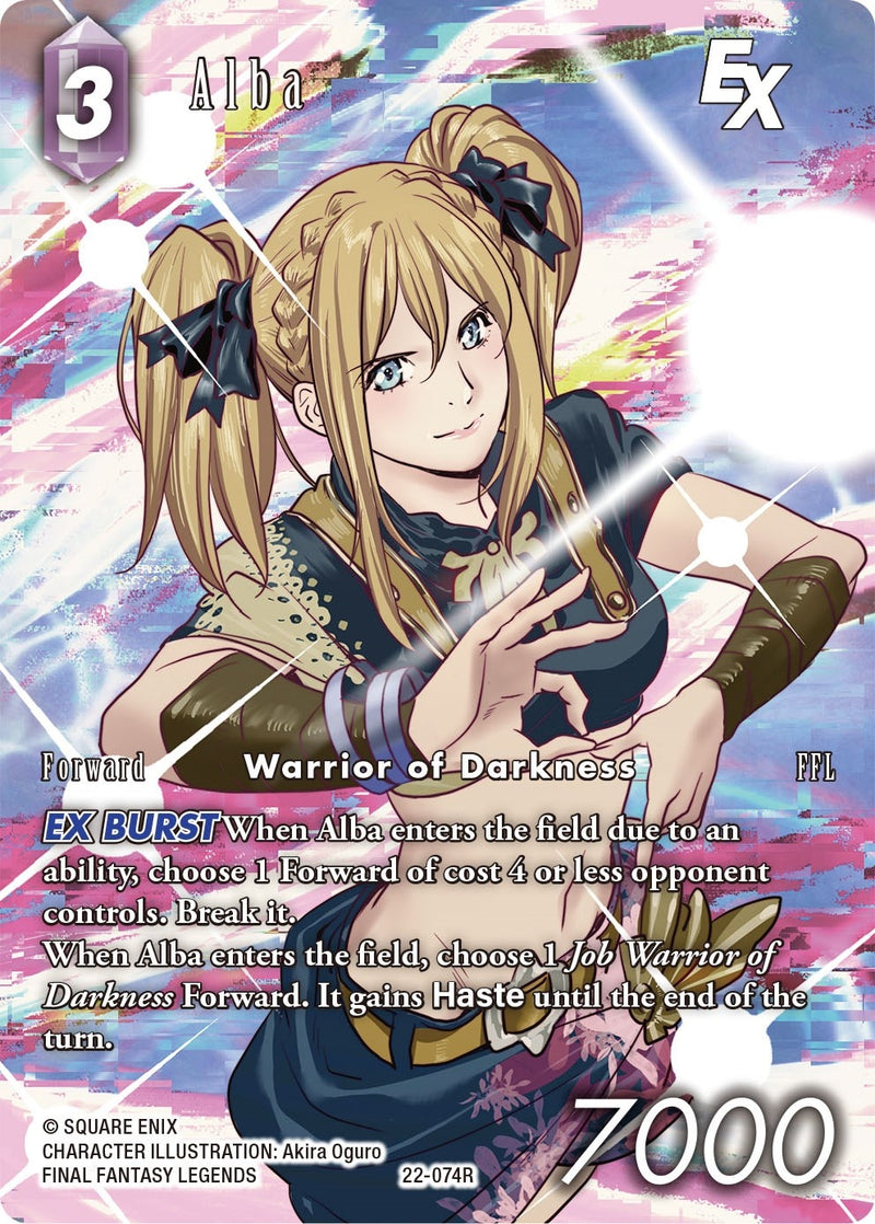 Alba EX Full Art (22-074R) [22]