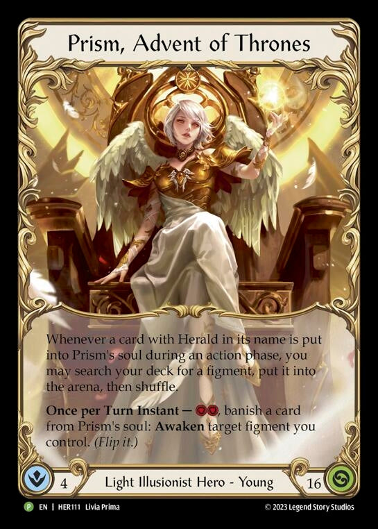 Image for Prism, Advent of Thrones - HER111 [Flesh and Blood: Promo Cards]