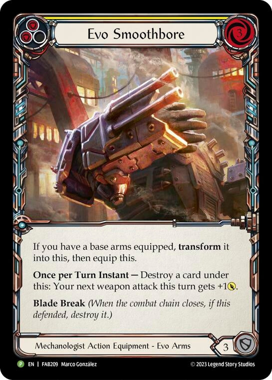 Image for Evo Smoothbore - FAB209 [Flesh and Blood: Promo Cards]