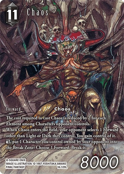 Chaos Full Art Reprint (16-129L) [22]