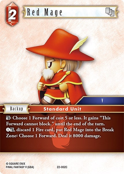 Red Mage (22-002C) [22]
