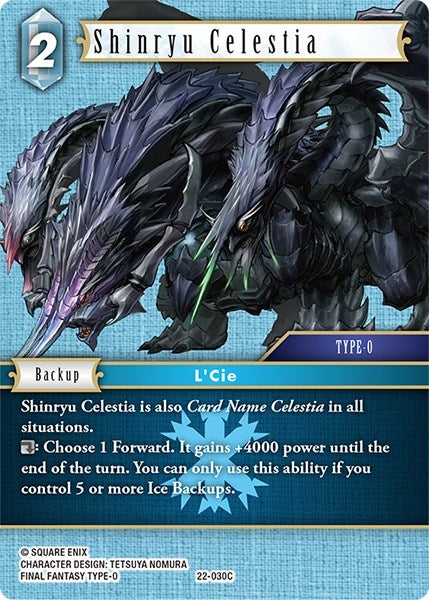 Shinryu Celestia (22-030C) [22]