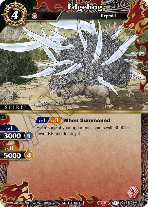 Edgehog Event Pack 2024 Vol 1 (BSS04-016) [LEP]