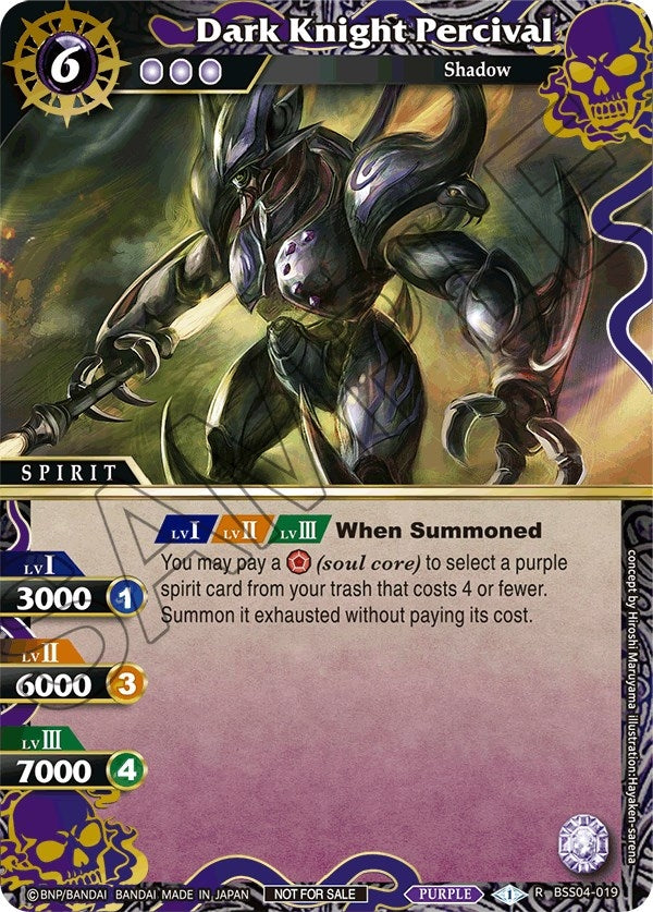 Dark Knight Percival Grand Tour Finalist Card Set 2024 Vol 1 (BSS04-019) [LEP]