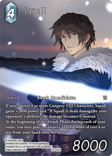 Squall Full Art (22-031H) [22]