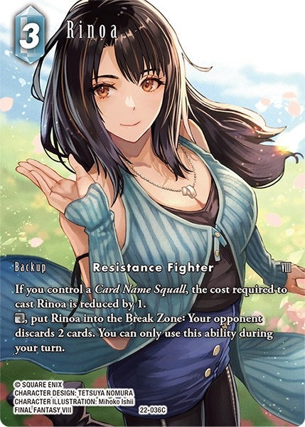 Rinoa Full Art (22-036C) [22]