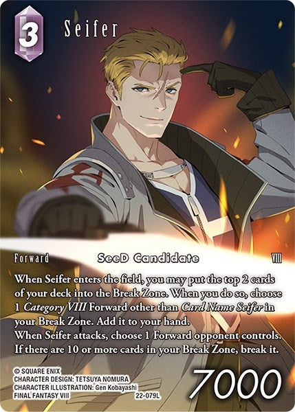 Seifer Full Art (22-079L) [22]