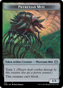 Phyrexian Mite 012 Phyrexian Beast Double Sided Token (12 // 6) [ONE]