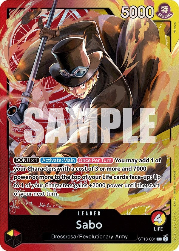 Sabo (001) (ST13-001)