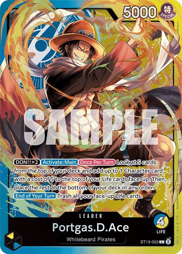 Portgas.D.Ace (002) (ST13-002)