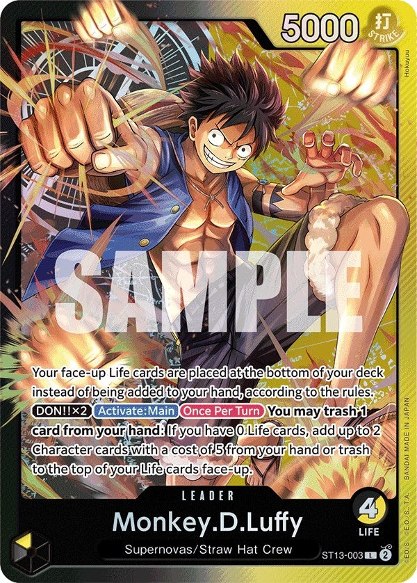 Monkey.D.Luffy (003) (ST13-003)