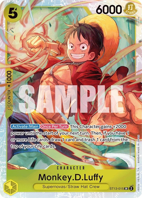 Monkey.D.Luffy (015) (ST13-015)