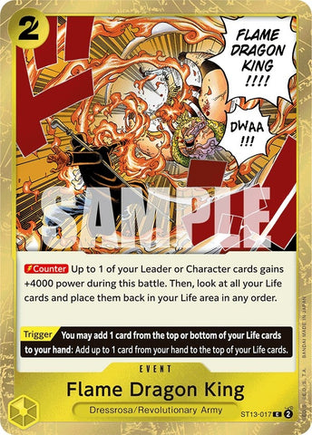 Flame Dragon King (ST13-017) [ST-13]
