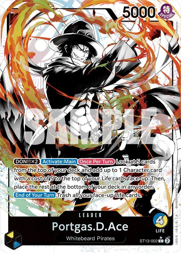 Portgas.D.Ace (002) (Parallel) (ST13-002)