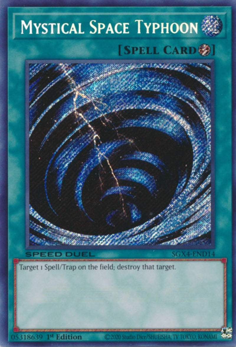 Mystical Space Typhoon Secret Rare (SGX4-END14) [SGX4]
