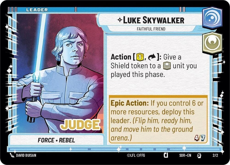 Image for Luke Skywalker - Faithful Friend [Judge Promos]