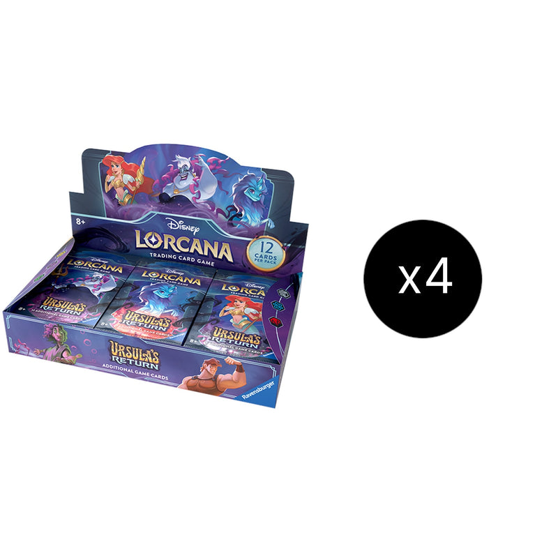 Disney Lorcana Ursulas Return Booster Box Case () [4]