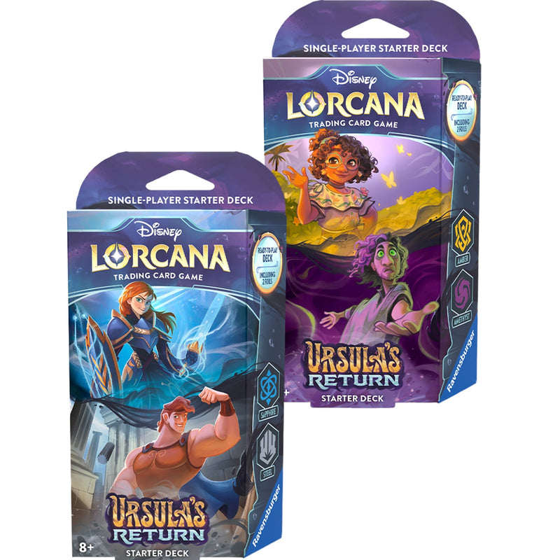 Disney Lorcana Ursulas Return Starter Deck Set of 2 () [4]