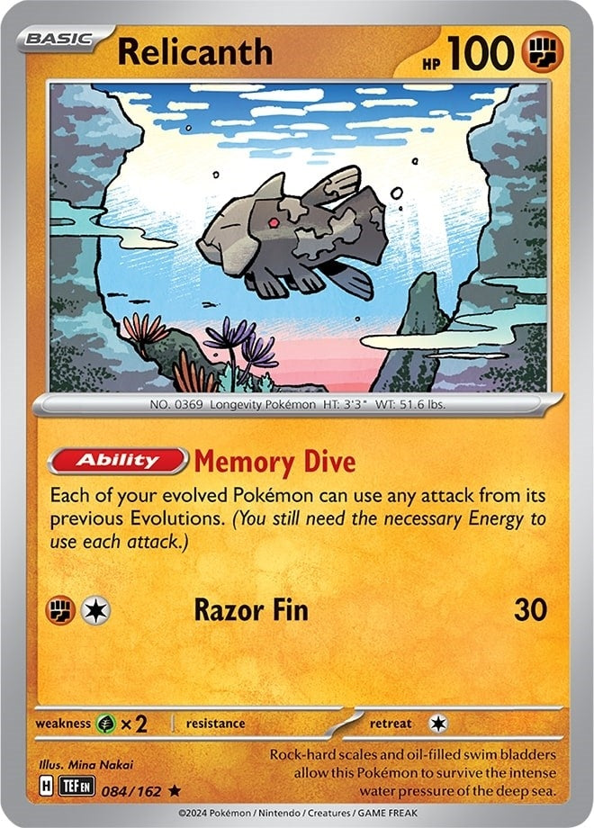 Relicanth 084 162 (084/162) [PR]