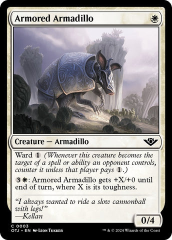 Armored Armadillo [Outlaws of Thunder Junction]