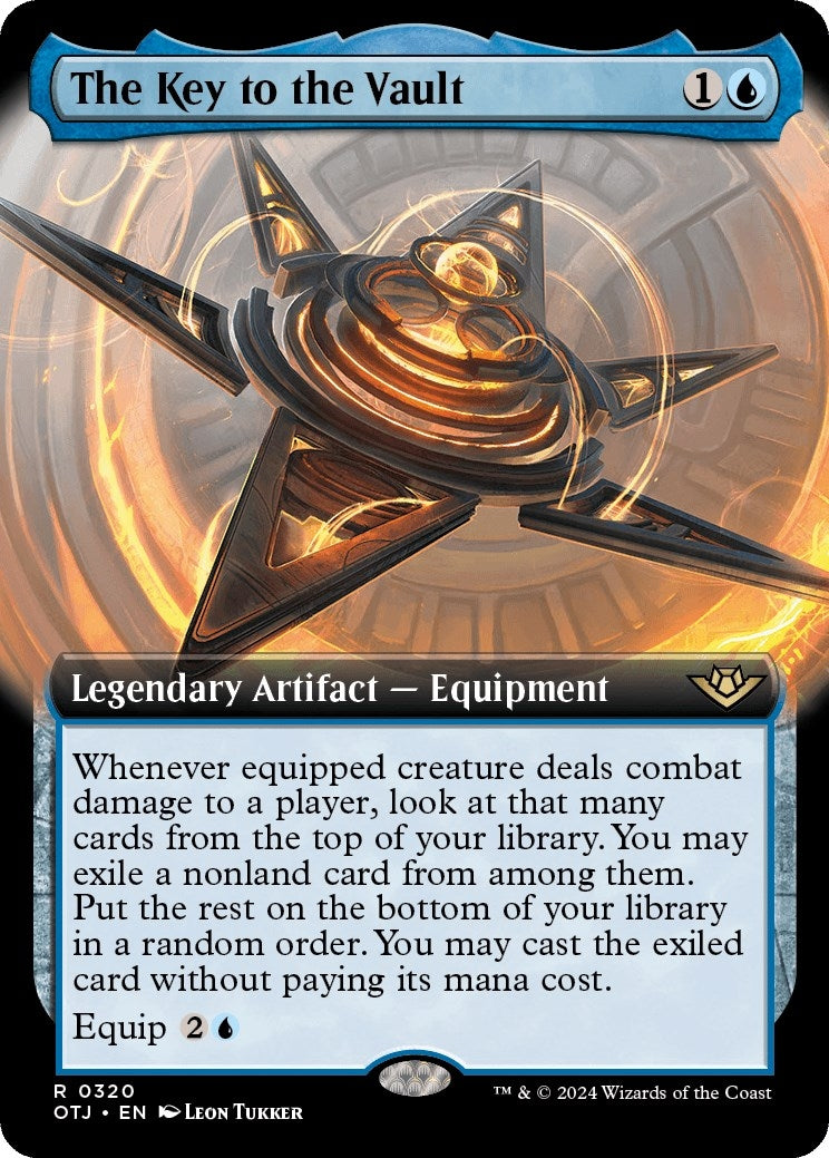 The Key to the Vault (Extended Art) [Outlaws of Thunder Junction]