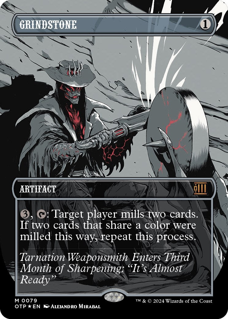 Grindstone Textured Foil (79) [OTP]