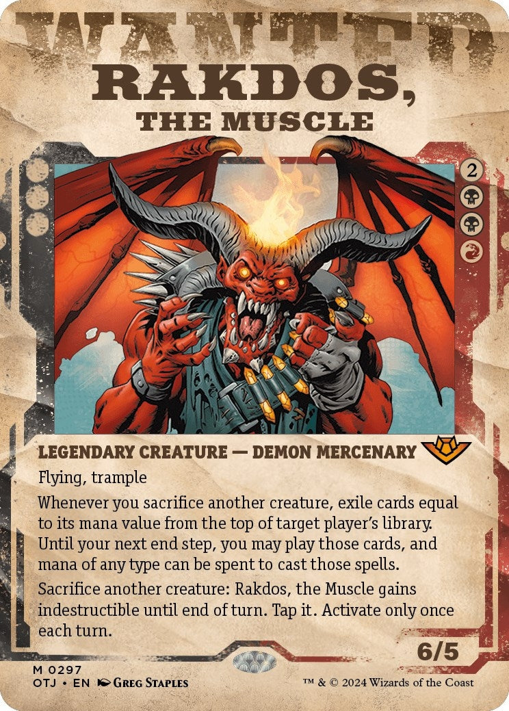 Rakdos the Muscle Showcase (297) [OTJ]