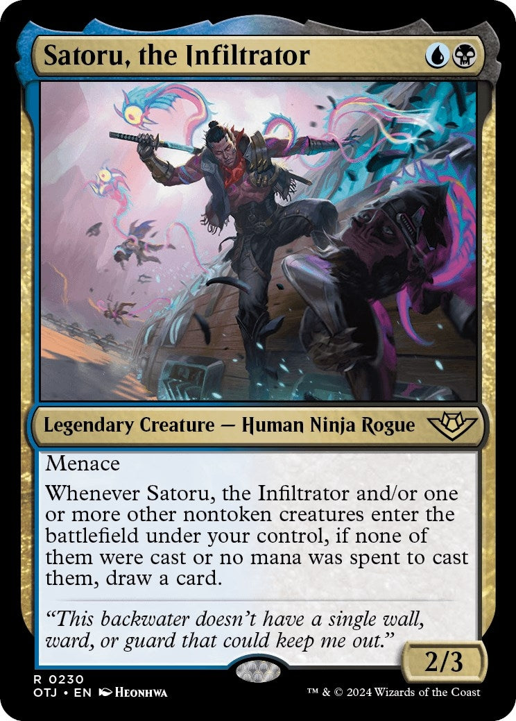 Satoru the Infiltrator (230) [OTJ]
