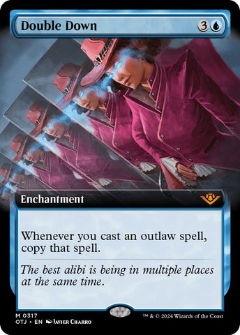 Double Down Extended Art (317) [OTJ]