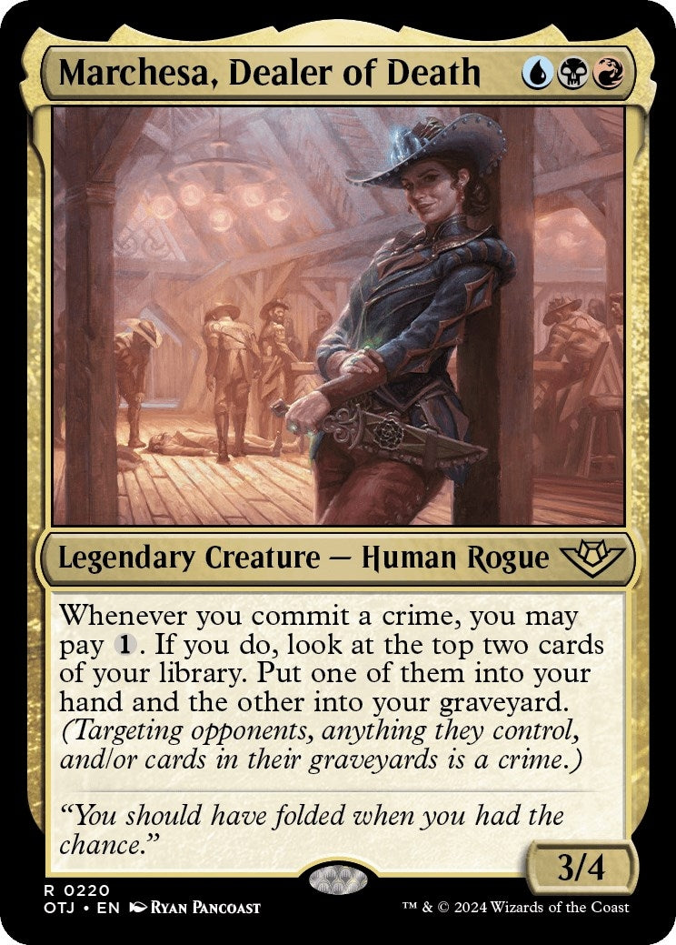 Marchesa, Dealer of Death [Outlaws of Thunder Junction]