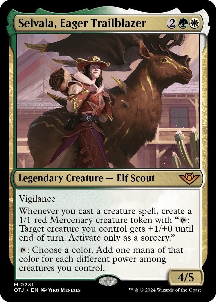 Selvala, Eager Trailblazer [Outlaws of Thunder Junction]