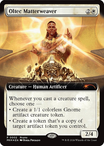 Oltec Matterweaver Extended Art (2) [LARP]
