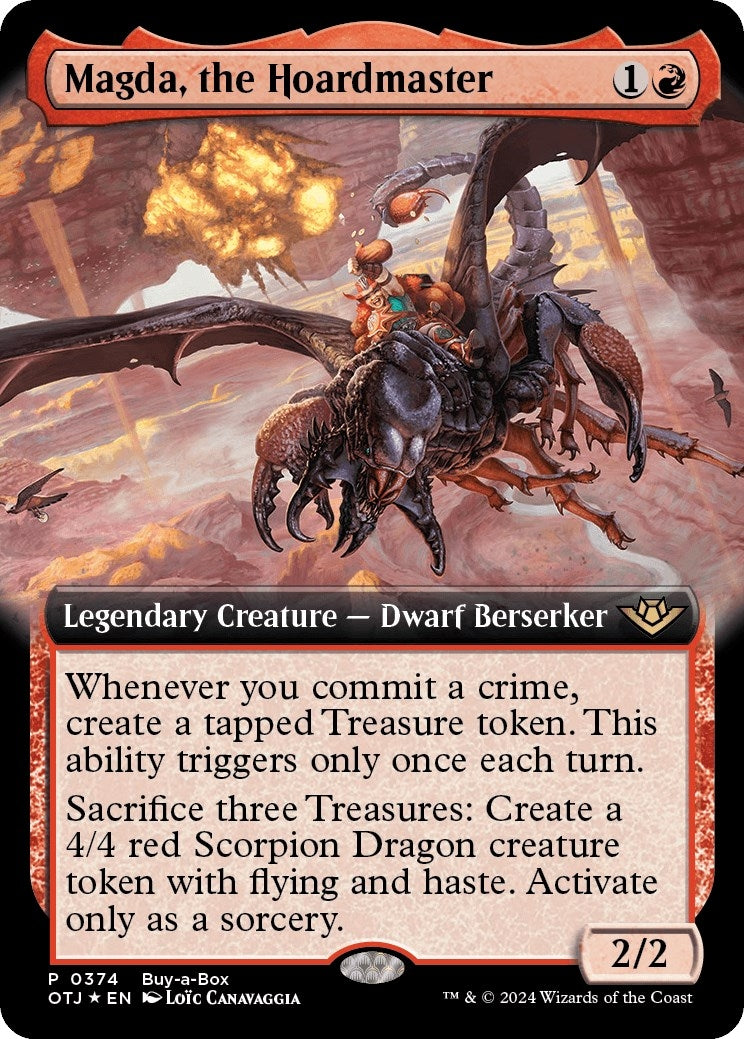 Magda the Hoardmaster Extended Art (374) [BABP]