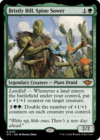 Bristly Bill Spine Sower (157) [OTJ]