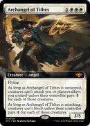 Archangel of Tithes (Extended Art) [Outlaws of Thunder Junction]
