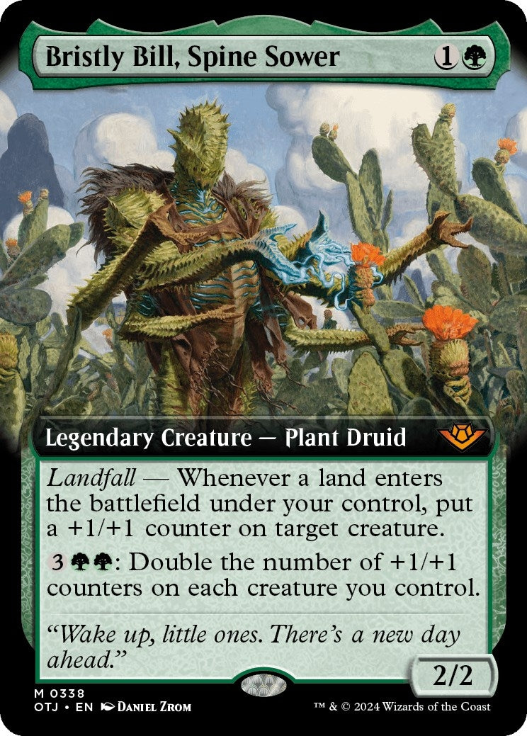 Bristly Bill Spine Sower Extended Art (338) [OTJ]