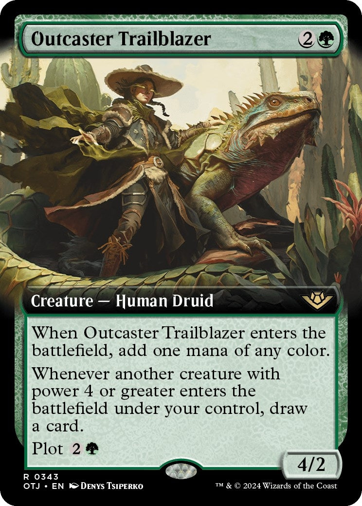 Outcaster Trailblazer Extended Art (343) [OTJ]