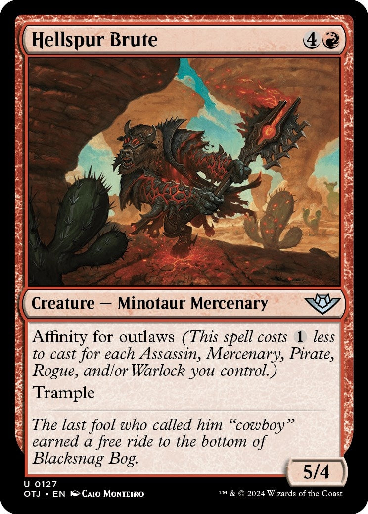 Hellspur Brute [Outlaws of Thunder Junction]