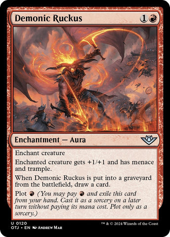 Demonic Ruckus [Outlaws of Thunder Junction]